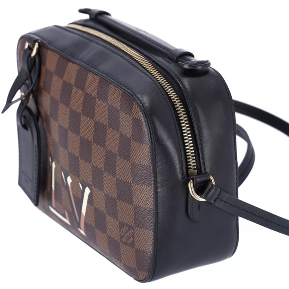 Louis Vuitton Alma PM LV Crafty Monogram Giant M45380 Dome Satchel Black Multi - Picture 5 of 11